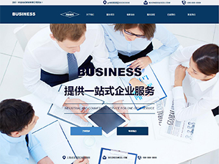 工商财税网站建设模板